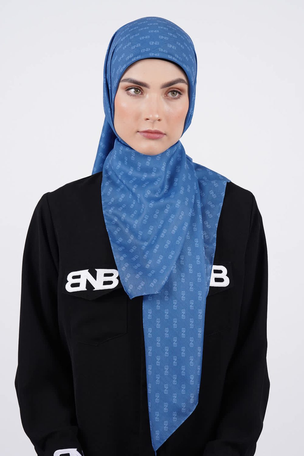 BNB DIXON SCARF - BLUE