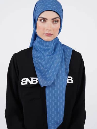 BNB DIXON SCARF - BLUE