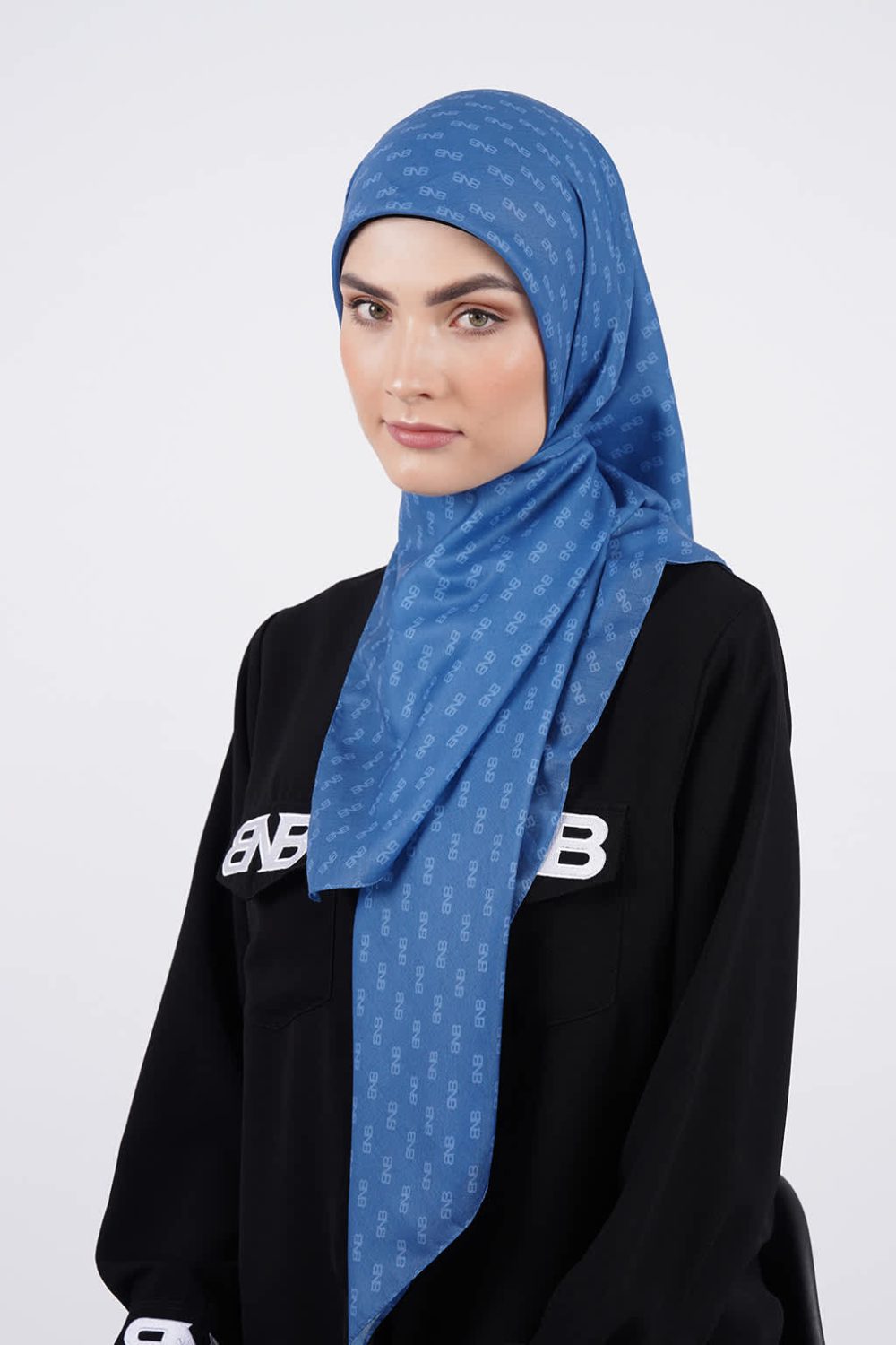 BNB DIXON SCARF - BLUE - Image 3