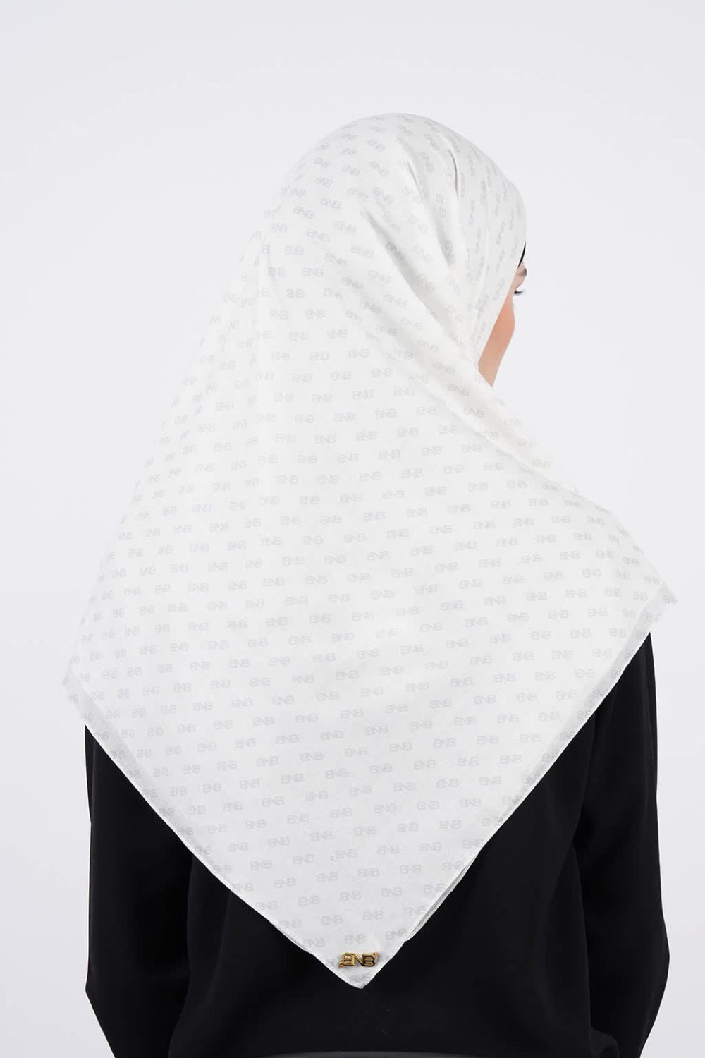 BNB DIXON SCARF - BROKEN WHITE - Image 2