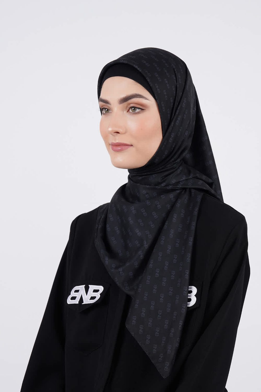 BNB DIXON SCARF - BLACK - Image 3