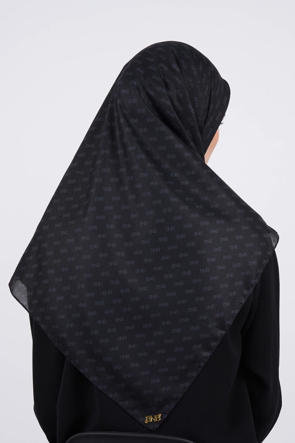 BNB DIXON SCARF - BLACK - Image 2