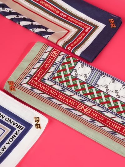 BNB MARYLAND SCARF - WHITE