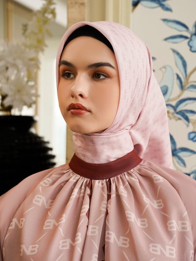 BNB DIXON SCARF - DUSTY PINK