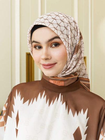 BNB CLIFTON SCARF - BROWN