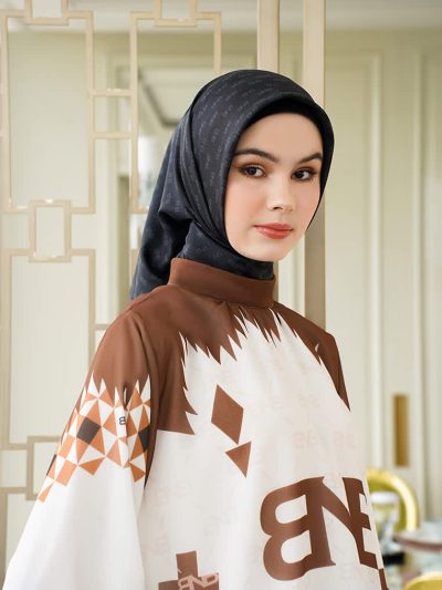 BNB DIXON SCARF - BLACK