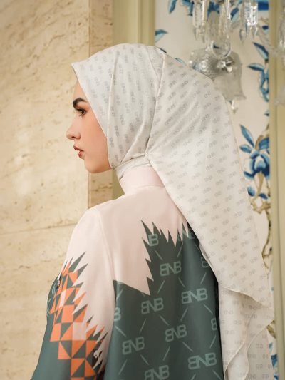 BNB DIXON SCARF - BROKEN WHITE