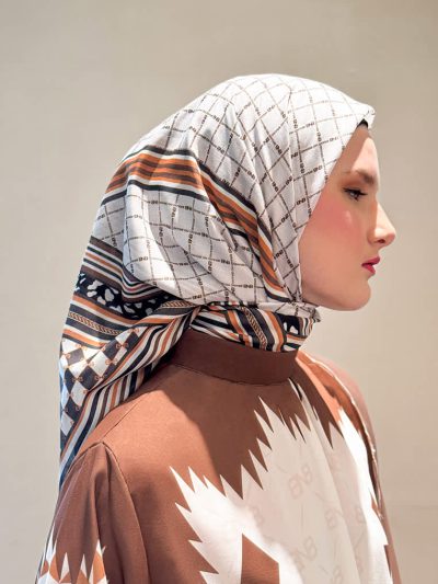 BNB ELMORE SCARF - BROKEN WHITE