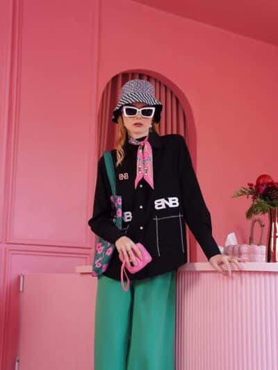 BNB CHAMBERS TOP - BLACK