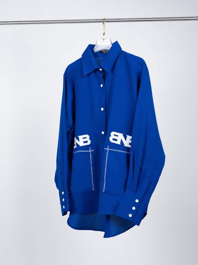 BNB CHAMBERS TOP - ELECTRIC BLUE