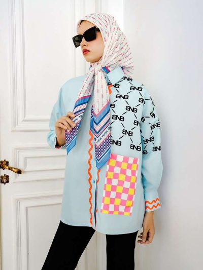 BNB ELWOOD SCARF - BROKEN WHITE