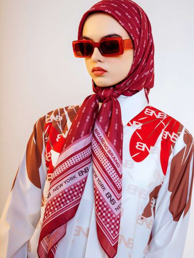 BNB ELWOOD SCARF - MAROON