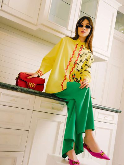 BNB ORVISTON TOP - YELLOW