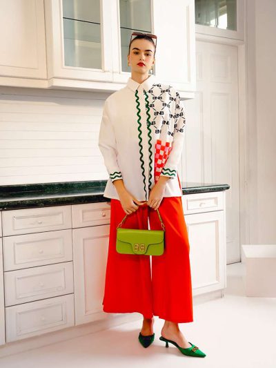 BNB ORVISTON TOP - CREAM