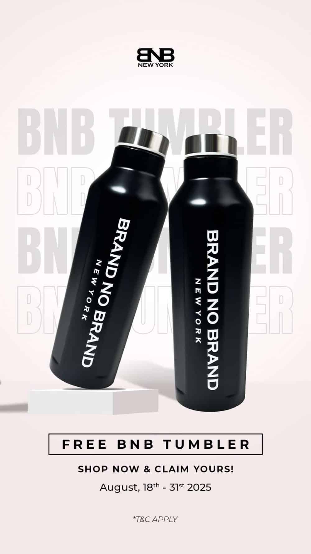 BGI TUMBLER - GIFT