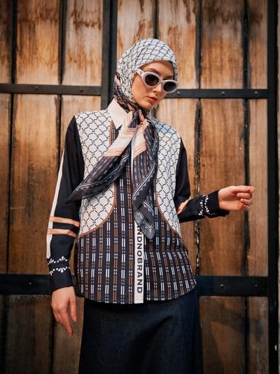 BNB KENMORE TOP - BLACK