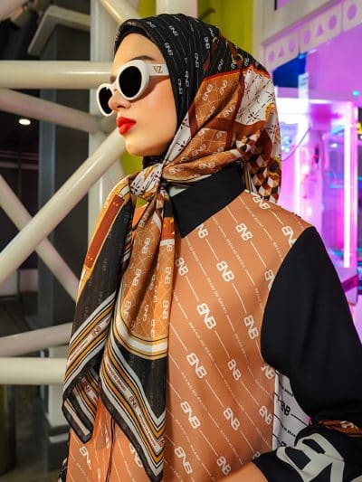 BNB MILTON SCARF - BLACK