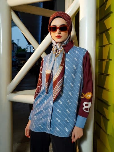 BNB MILTON TOP - MAROON