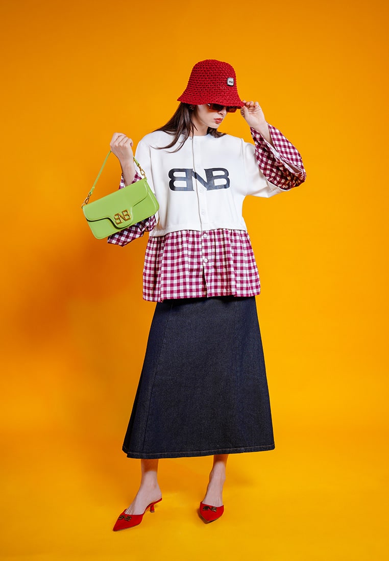 BNB WINTHROP TOP - BROKEN WHITE - Image 5