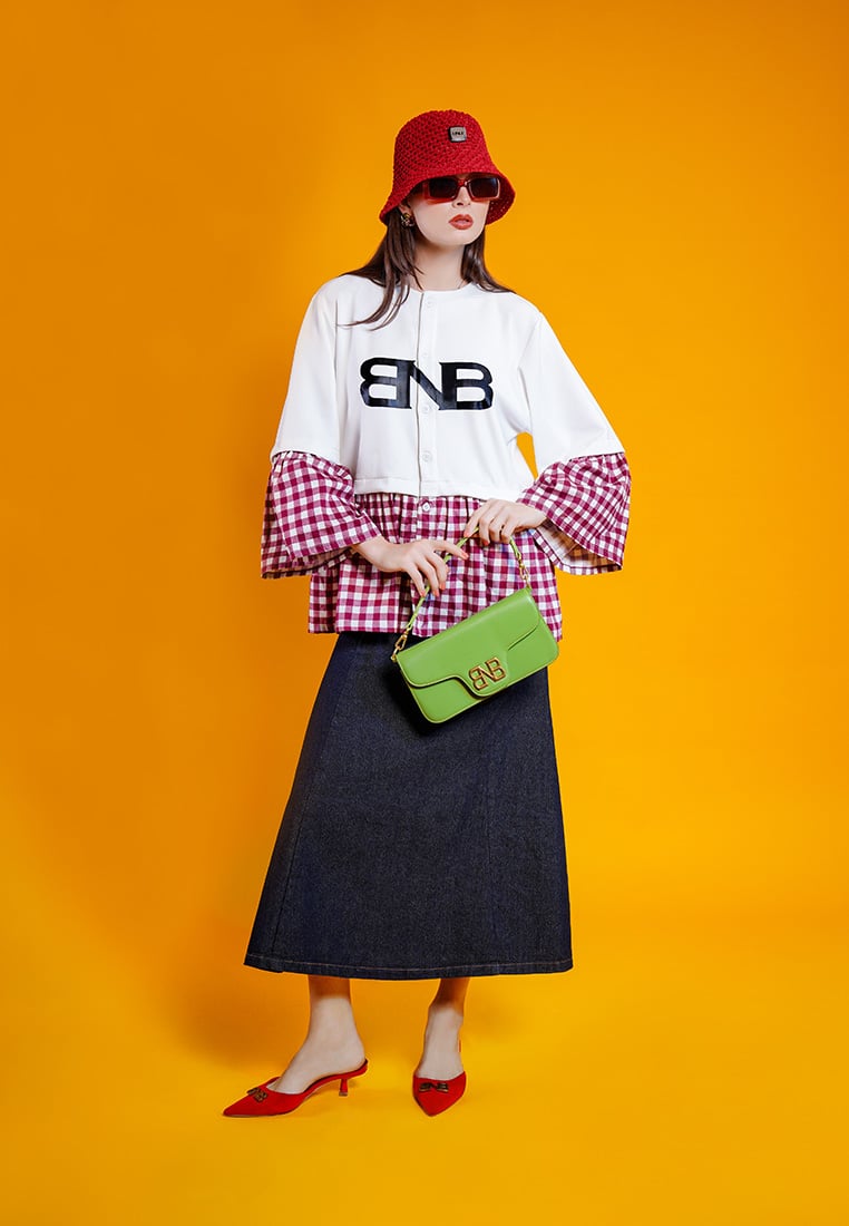 BNB WINTHROP TOP - BROKEN WHITE - Image 6