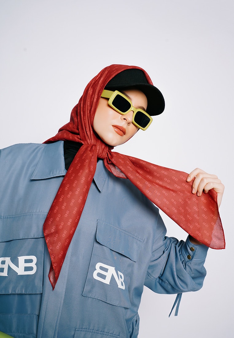 BNB DIXON SCARF 2.0 - RED CHERRY