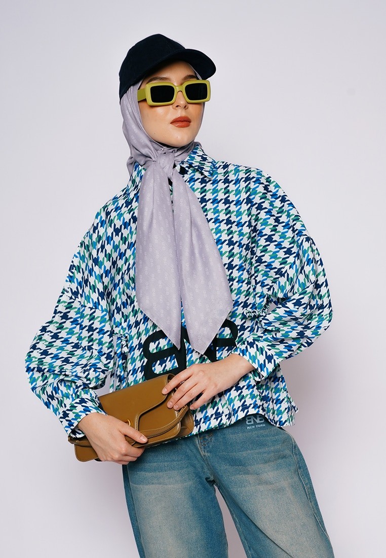 BNB DIXON SCARF 2.0 - COOL GREY