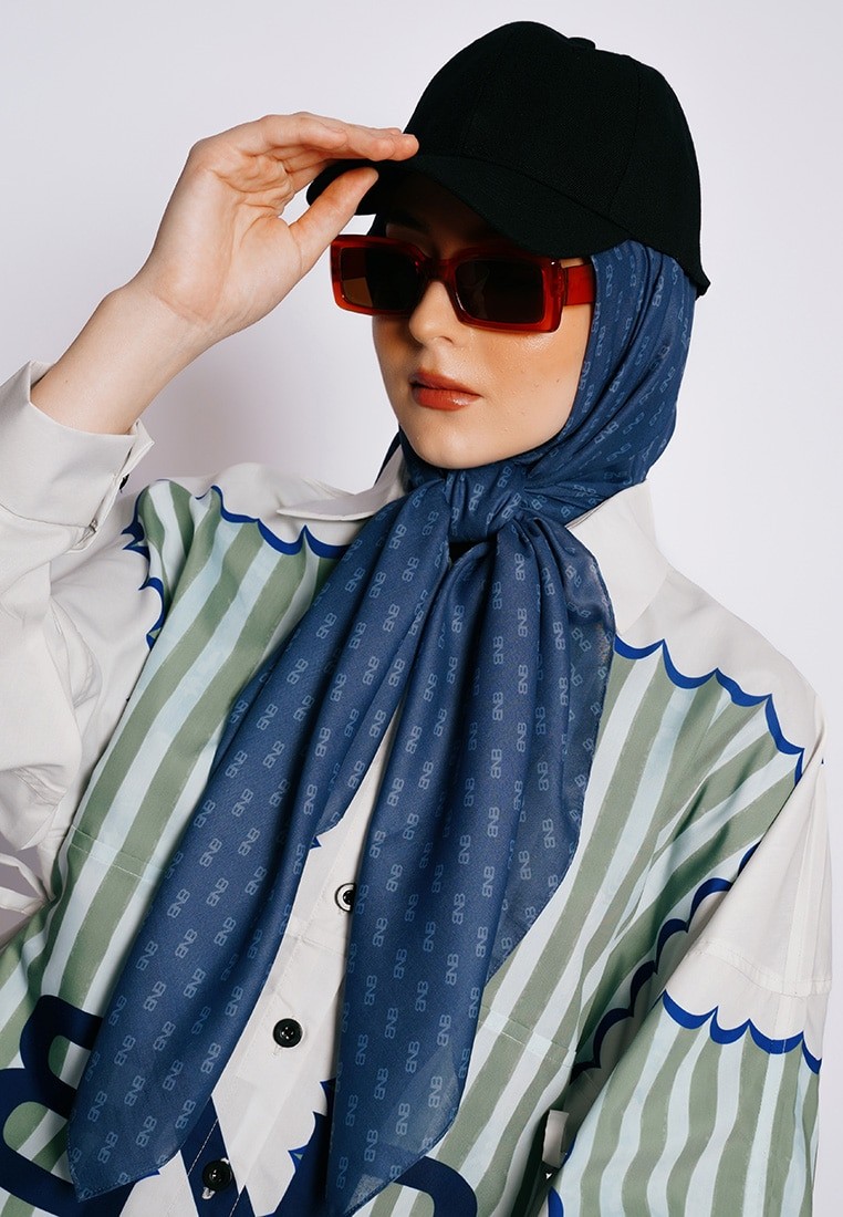 BNB DIXON SCARF 2.0 - MIDNIGHT BLUE