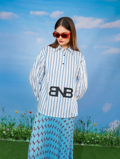 BNB PINETTA TOP - BLUE