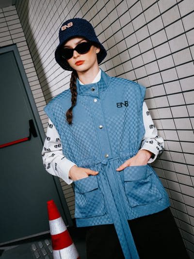 BNB ARAGON VEST - BLUE