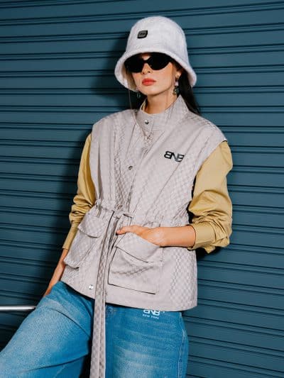 BNB ARAGON VEST - KHAKI