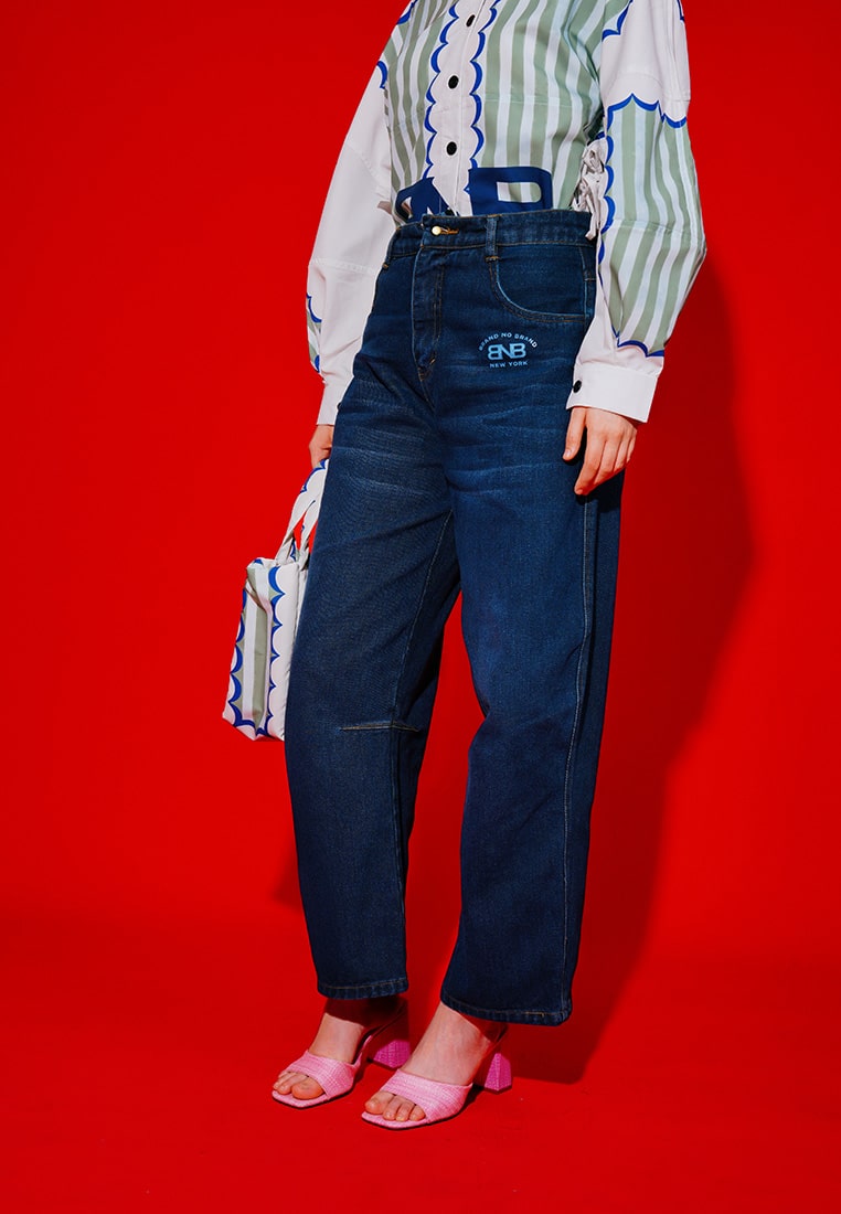 BNB CARNEIGE PANTS - DARK BLUE