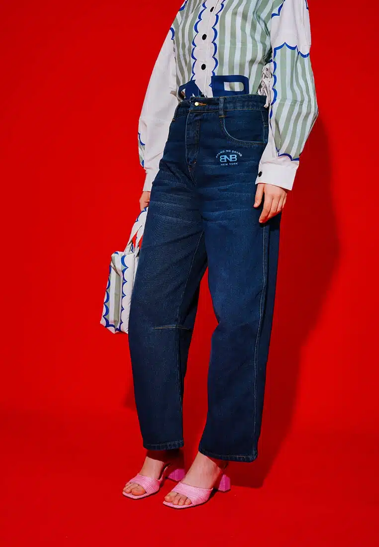 BNB CARNEIGE PANTS - DARK BLUE