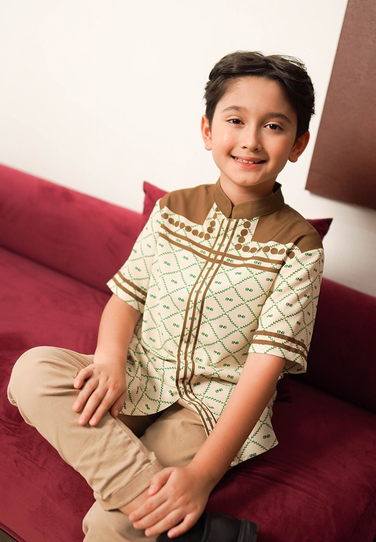 BNB MIDDLETON BOY SHIRT - CREAM-IVORY - Image 3