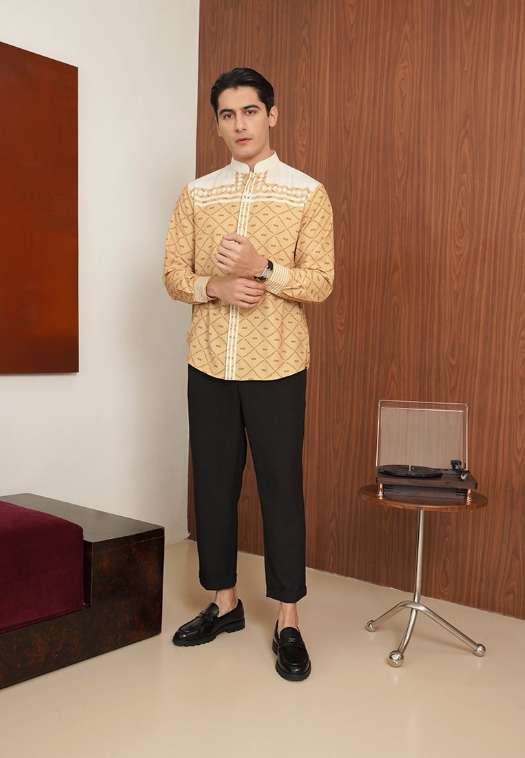 BNB MIDDLETON MAN SHIRT - MOCCA - Image 6