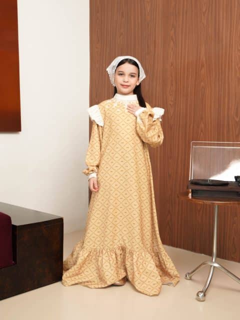 BNB MIDDLETON GIRL DRESS - BUTTER YELLOW