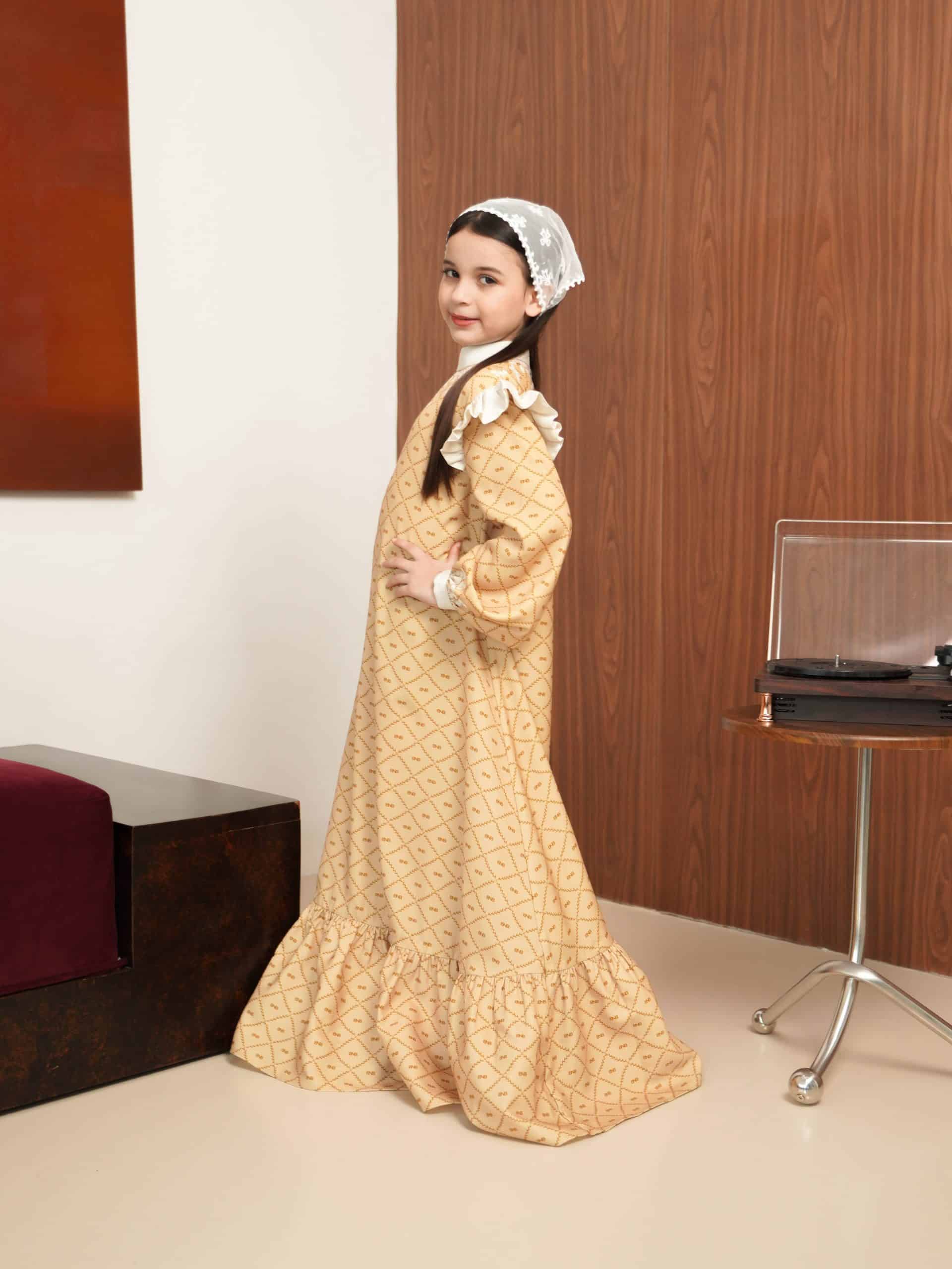 BNB MIDDLETON GIRL DRESS - MOCCA - Image 4