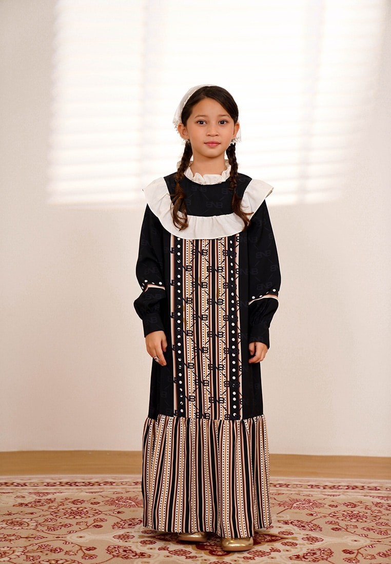 BNB CALVERTON GIRL DRESS - BLACK