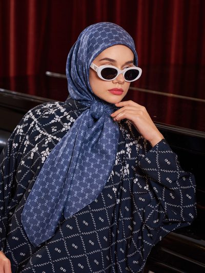 BNB SENECA SCARF - TEAL