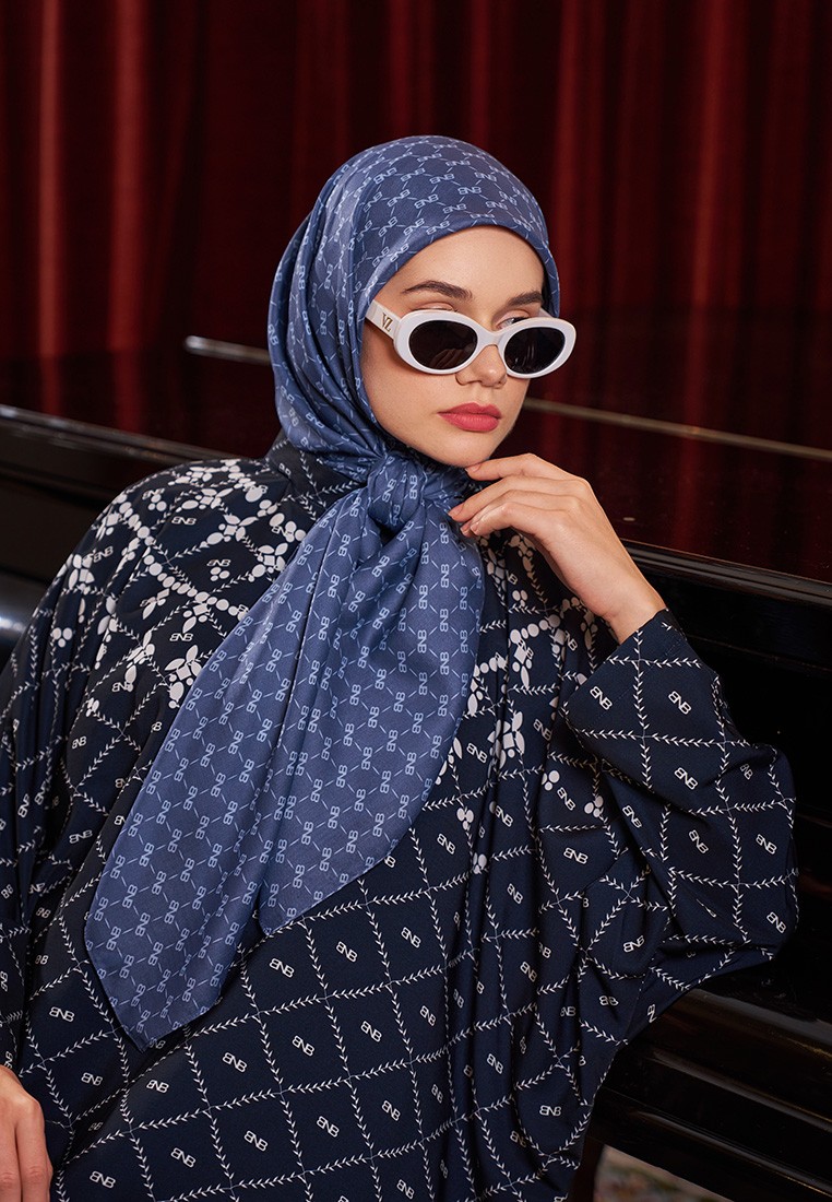 BNB SENECA SCARF - TEAL