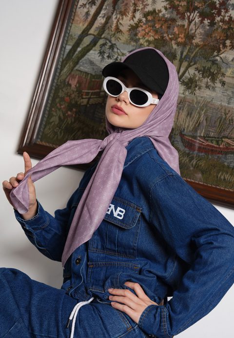 BNB SENECA SCARF - DUSTY