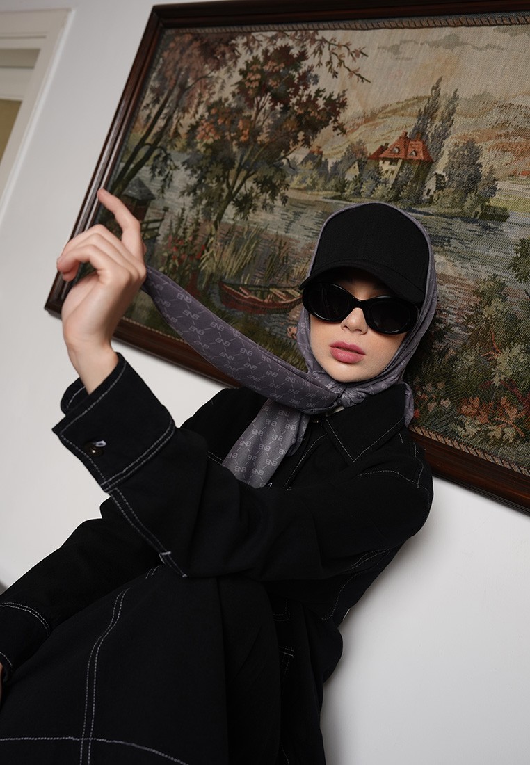 BNB SENECA SCARF - AMETHYST