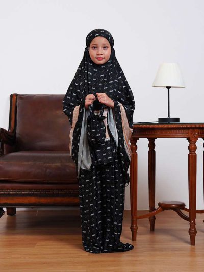 BGI QIBLA PRAYER KIDS - BLACK