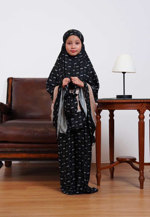 BGI QIBLA PRAYER KIDS - BLACK
