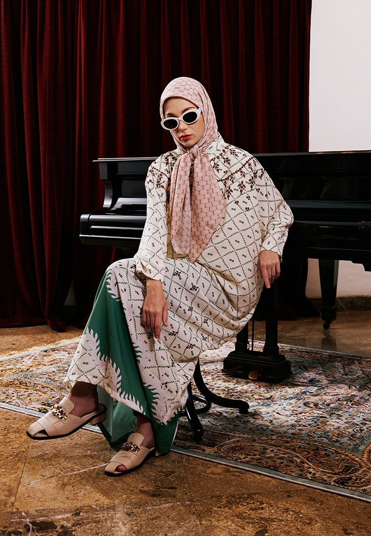 BGI MIDDLETON KAFTAN - CREAM-IVORY