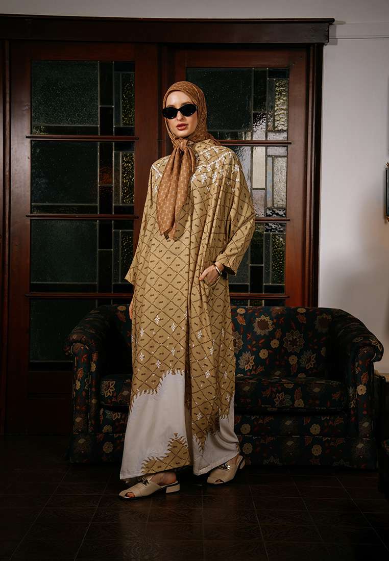BGI MIDDLETON KAFTAN - BUTTER YELLOW