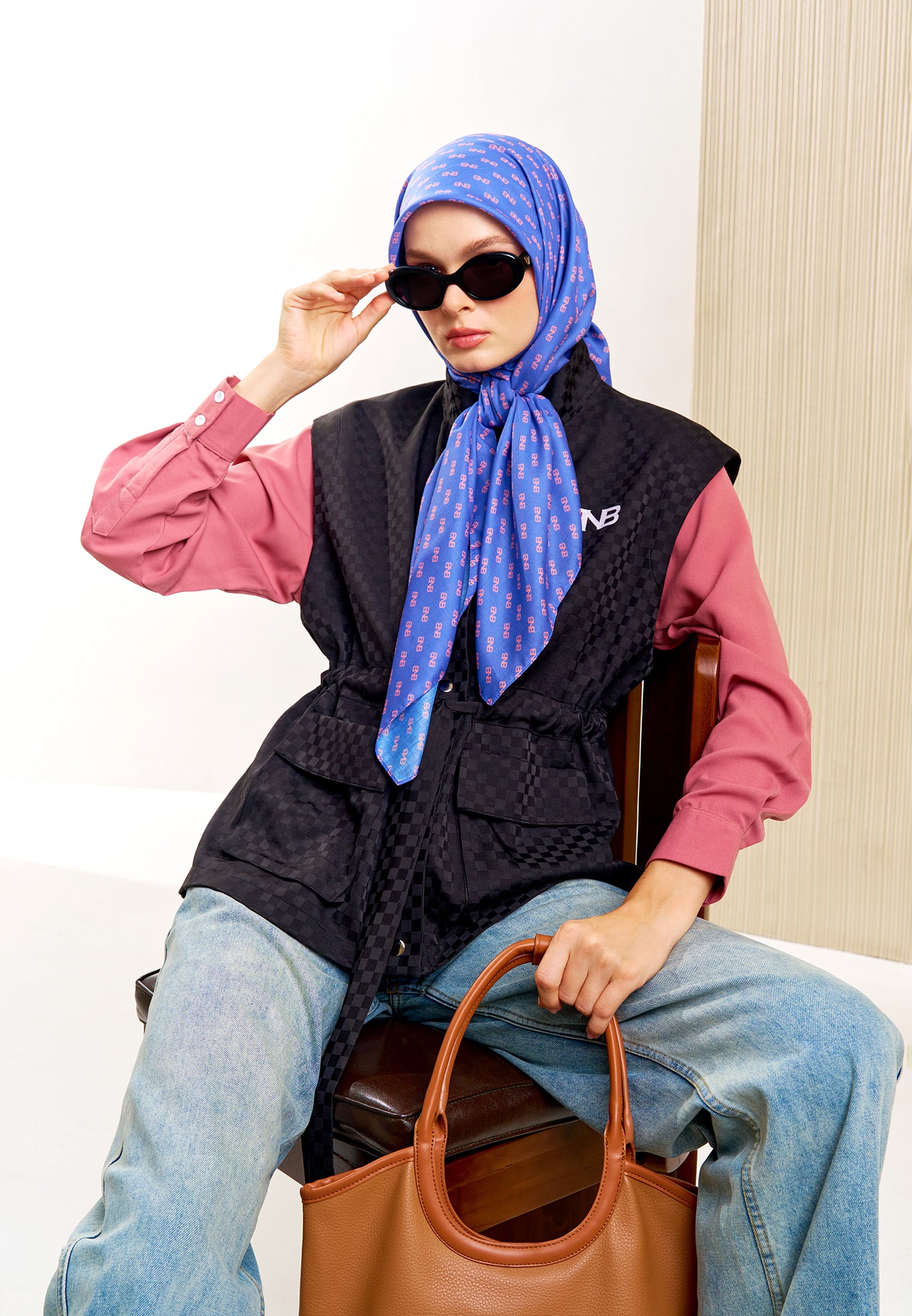 BGI DIXON NEO SCARF - ROYAL BLUE