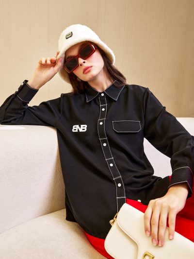 BNB ONEIDA TOP - BLACK