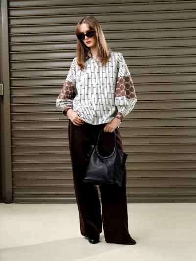 BNB YORKVELLE TOP - COOL GREY