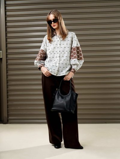 BNB YORKVELLE TOP - COOL GREY