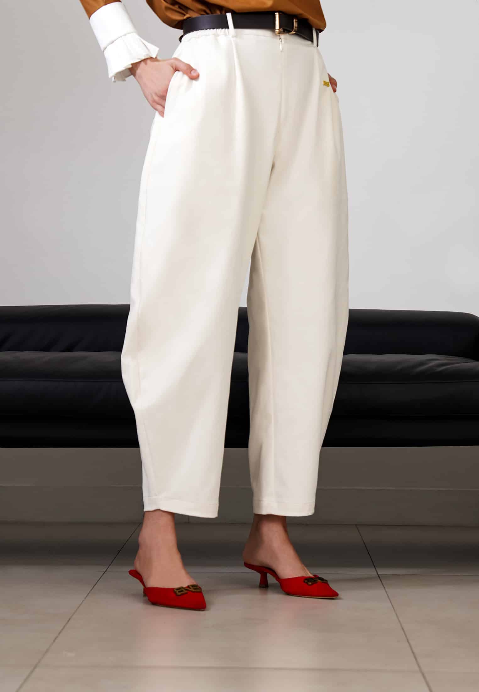 BNB Cortland Pants - Broken White - Image 3